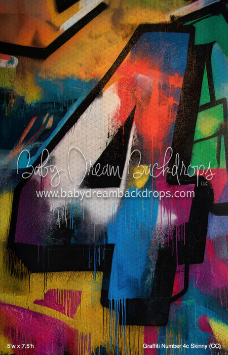 Graffiti Number 4c Skinny (CC)