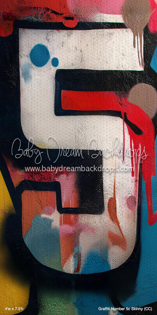 Graffiti Number 5c Skinny (CC)