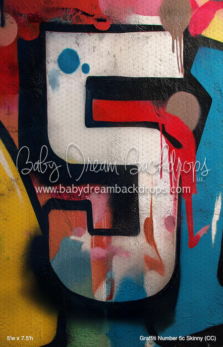 Graffiti Number 5c Skinny (CC)