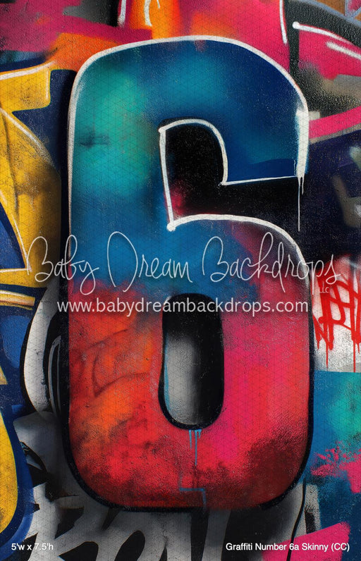 Graffiti Number 6a Skinny (CC)