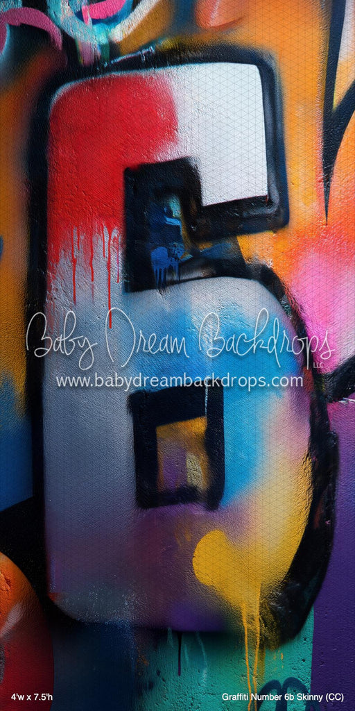 Graffiti Number 6b Skinny (CC)