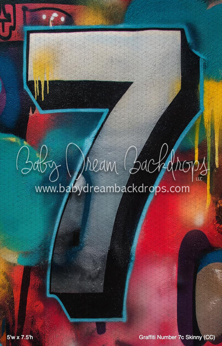 Graffiti Number 7c Skinny (CC)