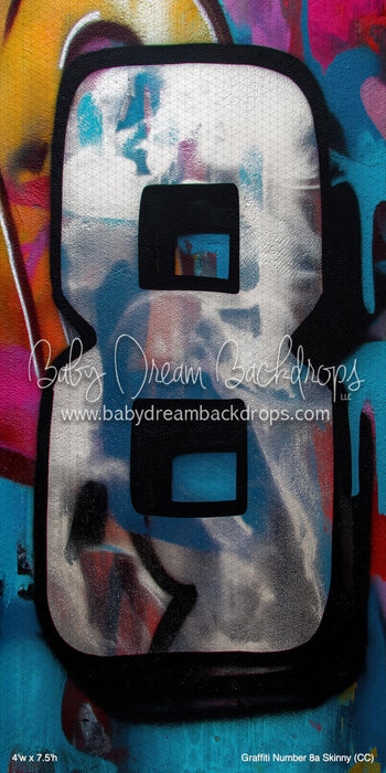 Graffiti Number 8a Skinny (CC)