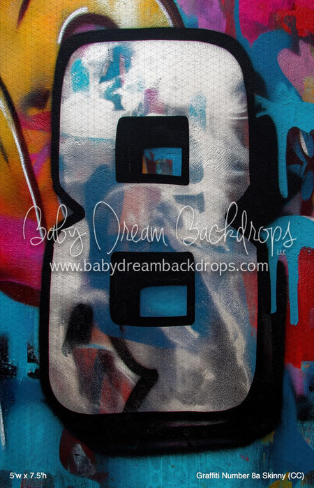Graffiti Number 8a Skinny (CC)