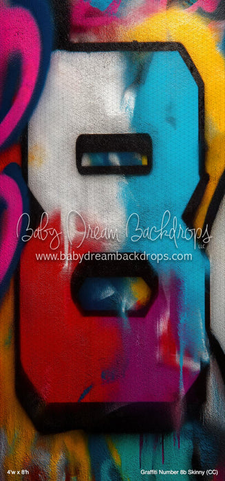Graffiti Number 8b Skinny (CC)