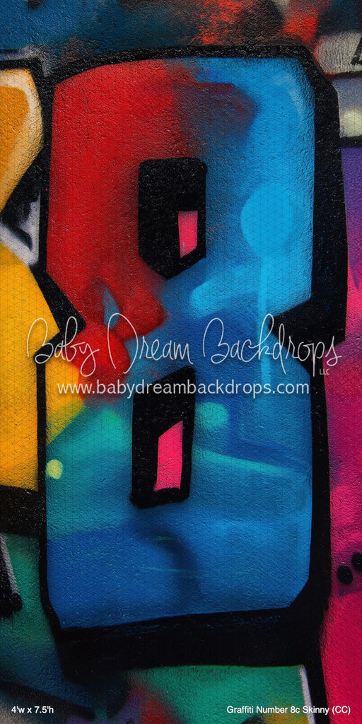 Graffiti Number 8c Skinny (CC)