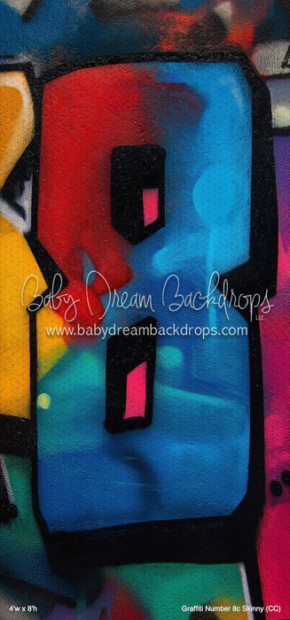 Graffiti Number 8c Skinny (CC)