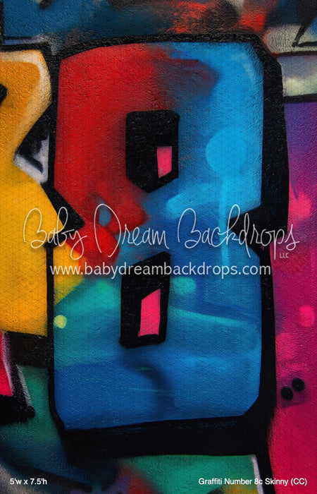 Graffiti Number 8c Skinny (CC)