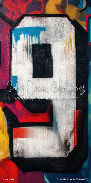 Graffiti Number 9a Skinny (CC)