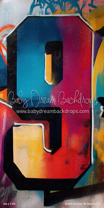 Graffiti Number 9b Skinny (CC)