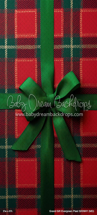 Grand Gift Evergreen Plaid SKINNY (MD)