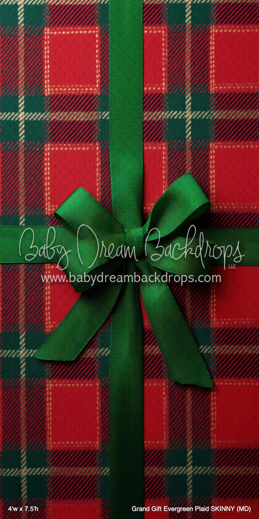 Grand Gift Evergreen Plaid SKINNY (MD)