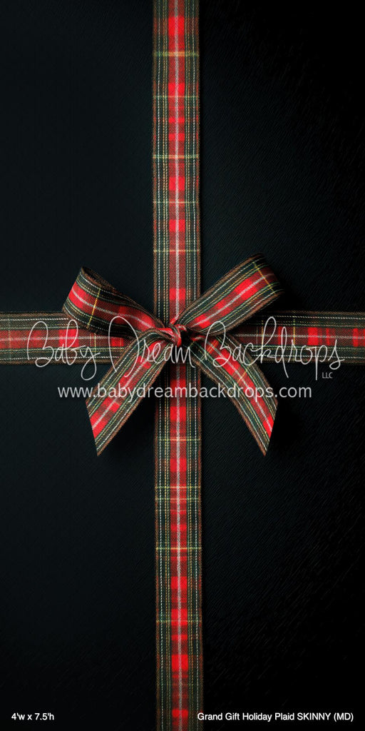 Grand Gift Holiday Plaid SKINNY (MD)