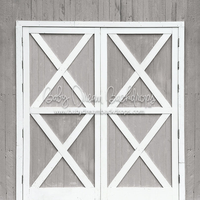 Grandpa's Farm Doors Gray