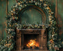 Green Dream Pine Fireplace (JA)