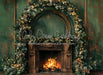Green Dream Pine Fireplace (JA)