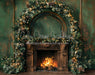 Green Dream Pine Fireplace (JA)