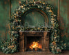 Green Dream Pine Fireplace (JA)