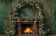 Green Dream Pine Fireplace (JA)