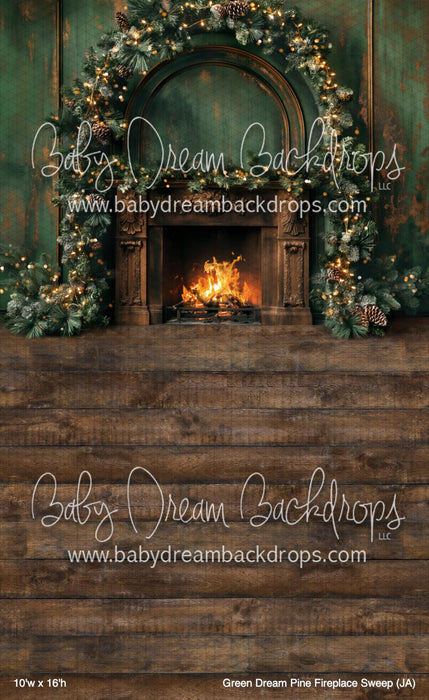 Green Dream Pine Fireplace Sweep (JA)