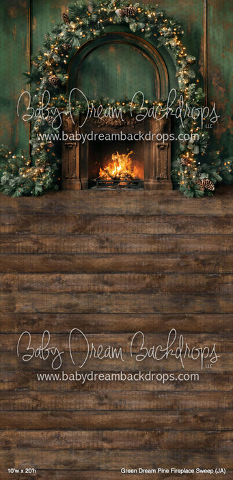 Green Dream Pine Fireplace Sweep (JA)