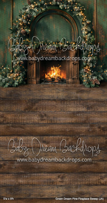 Green Dream Pine Fireplace Sweep (JA)