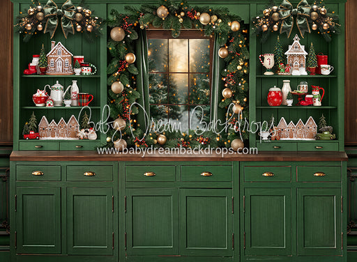 Green Dream Pine Kitchen (JA)