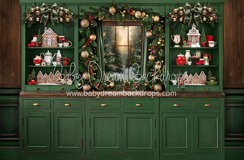 Green Dream Pine Kitchen (JA)