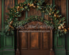 Green Dream Pine Queen Headboard (JA)