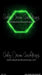 Green Hexagon Glow Sweep (MD)