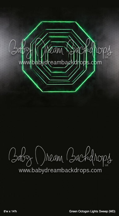 Green Octogon Lights Sweep (MD)