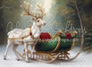 Green Reindeer Sleigh (MD)