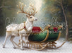 Green Reindeer Sleigh (MD)