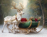 Green Reindeer Sleigh (MD)