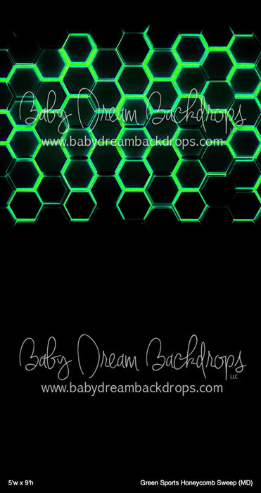 Green Sports Honeycomb Sweep (MD)