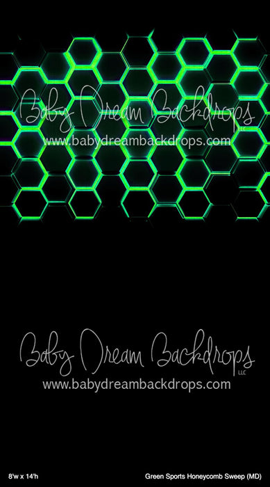 Green Sports Honeycomb Sweep (MD)