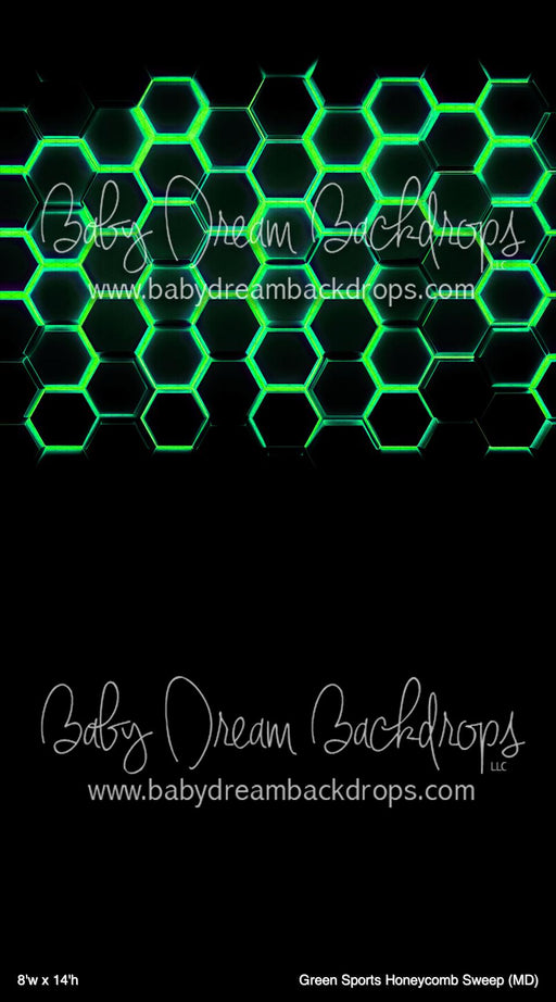 Green Sports Honeycomb Sweep (MD)