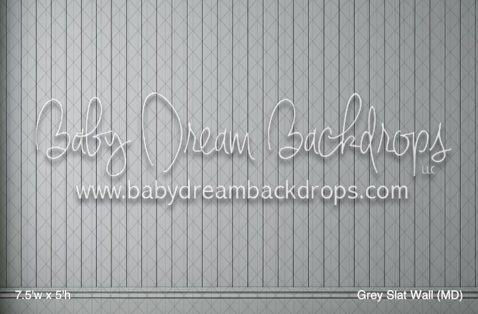 Grey Slat Wall (MD)