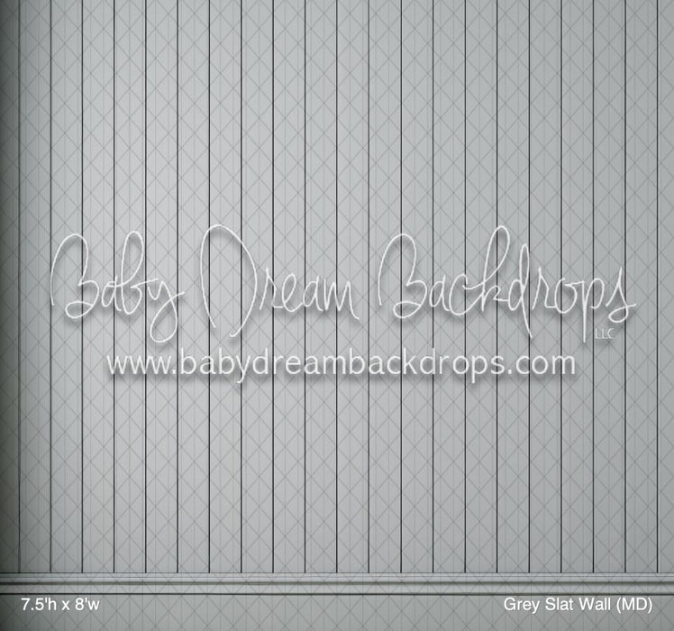 Grey Slat Wall (MD)
