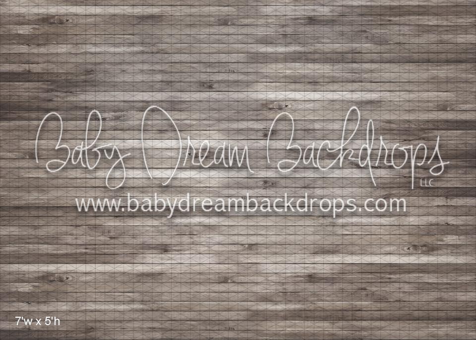 Grey Wood Horizontal Fabric Floor (WM)