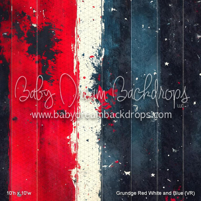 Grundge Red White and Blue (VR)