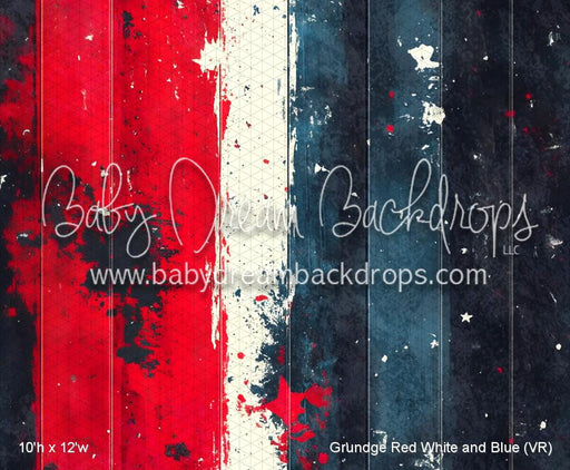 Grundge Red White and Blue (VR)