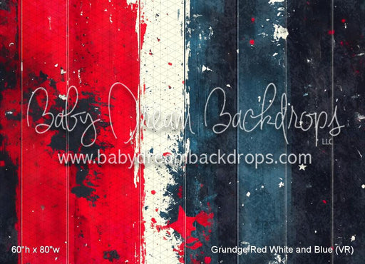 Grundge Red White and Blue (VR)