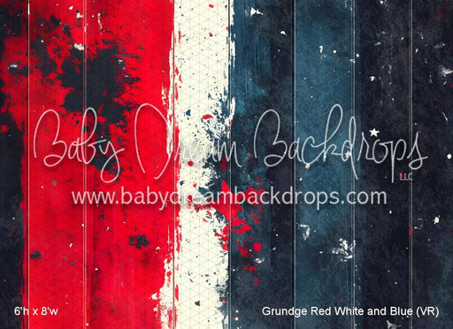 Grundge Red White and Blue (VR)