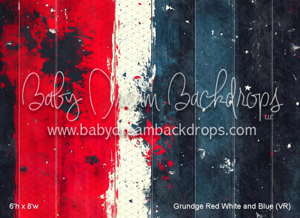 Grundge Red White and Blue (VR)