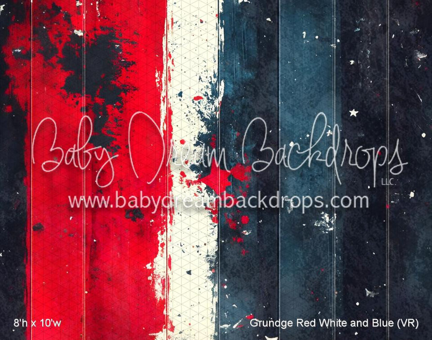 Grundge Red White and Blue (VR)