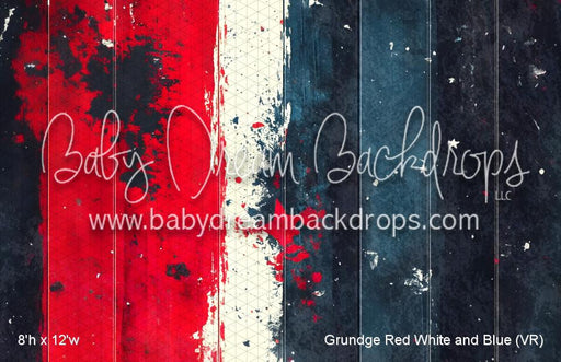 Grundge Red White and Blue (VR)