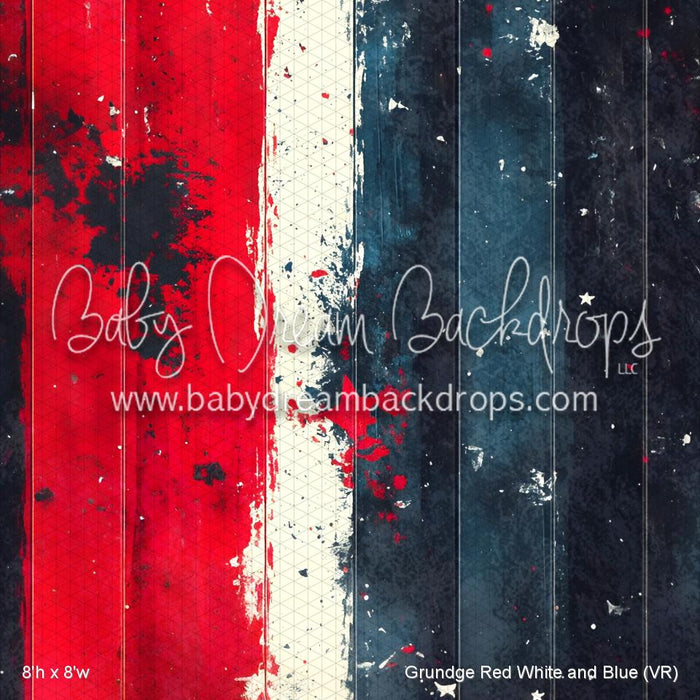 Grundge Red White and Blue (VR)