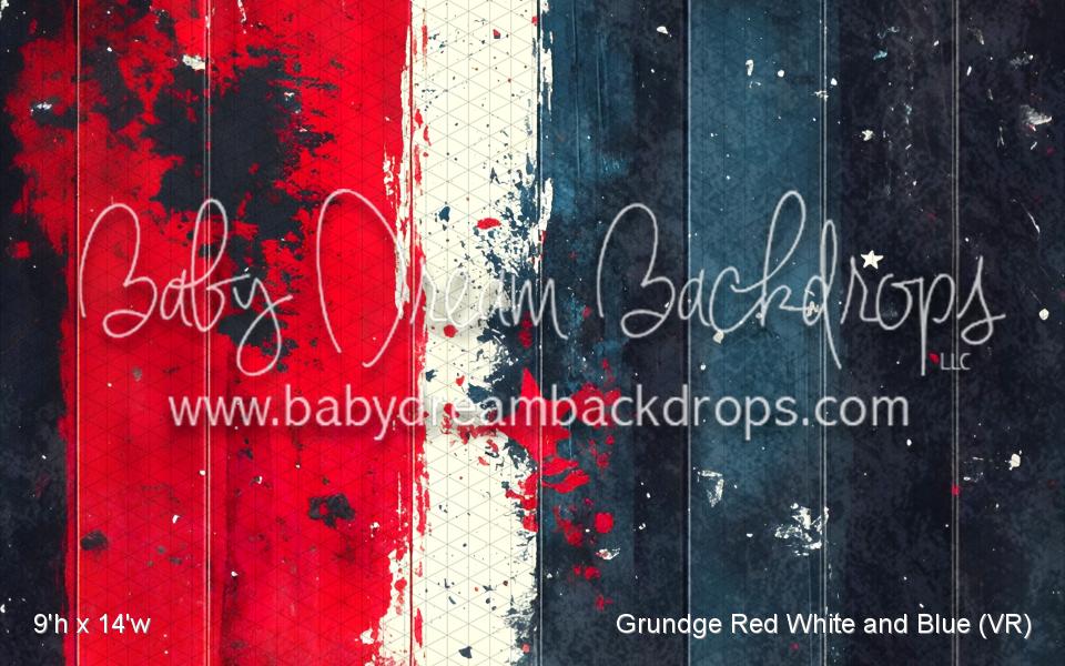 Grundge Red White and Blue (VR)