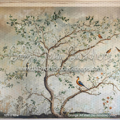 Grunge Art Wall (No Window) (WM)